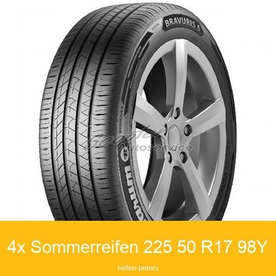 4-er Satz Barum Bravuris 6 EVc MFS XL 225/50 R17 98Y Sommerreifen | 81368