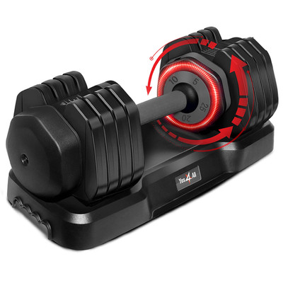 Yes4All One Second Multi Weight Adjustable Dumbbells Set Of 2 For Different