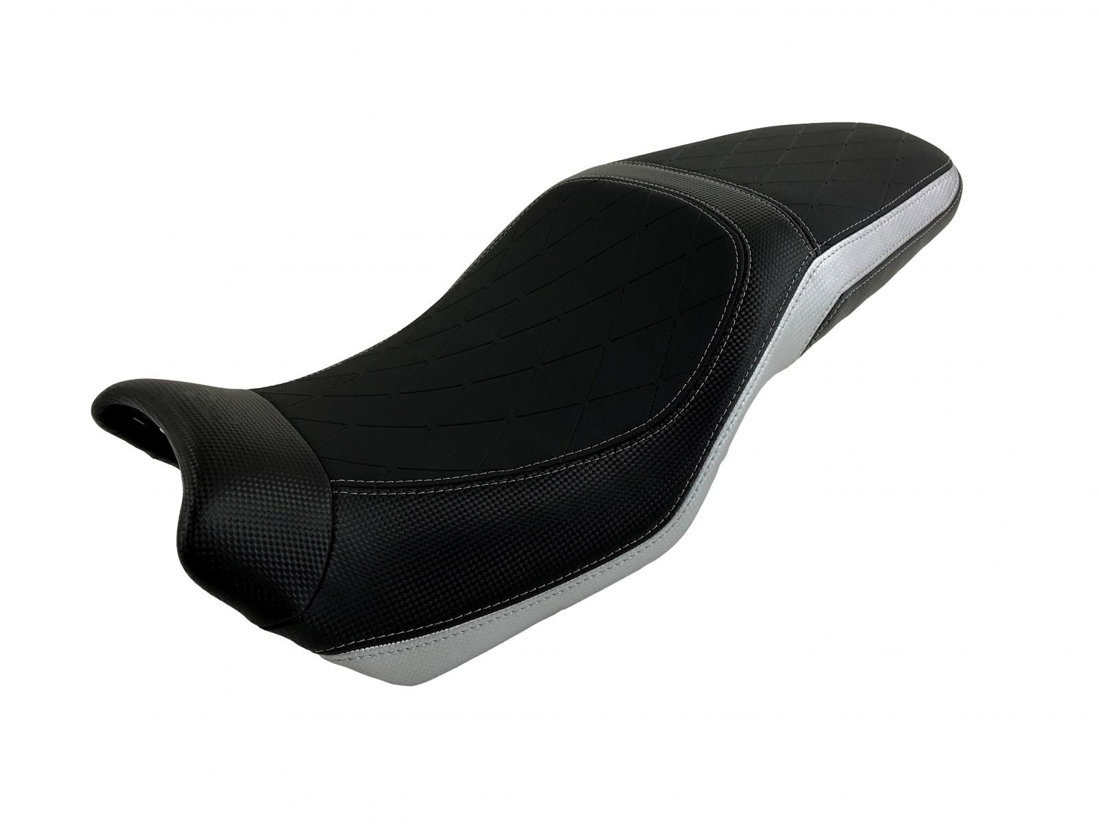 Housse de selle BMW F750GS antidérapante avec grip technique Top Sellerie