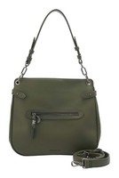 Fredsbruder My Bestie Round Hobo Bag Schultertasche Tasche Khaki Green Khaki