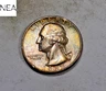 1947-S Washington Quarter ~ Gem BU (rainbow toned) ~ 90% Silver ~ (ZQ118)