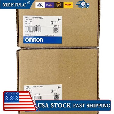 New OMRON NJ501-1500 NJ5011500 CPU Module Unit Sysmac NJ5 CPU NJ501 1500