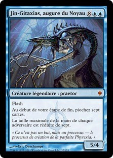Magic MTG - Jin-Gitaxias, Core Augur - New Phyrexia - EXC - EN