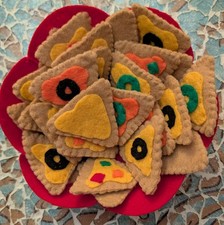 New Felt Mexican Nachos Great Fun Used at Pre-Schools Felt Food