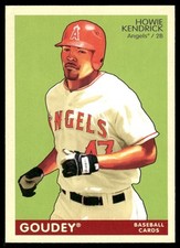 2009 Upper Deck Goudey Howie Kendrick Los Angeles Angels #93