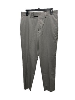 Banana Republic Tailored Dress Pants Mens 30x30 Gray Trousers NWT