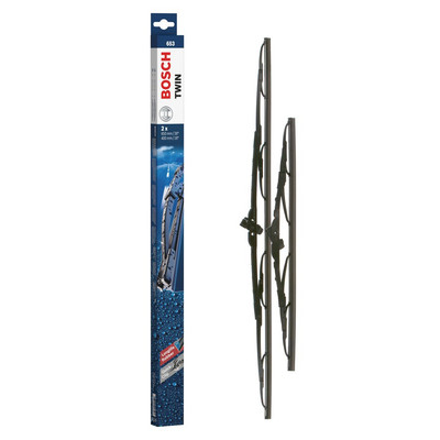Bosch 653 - Scheibenwischer Twin - Länge: 650/400 mm Set für Frontscheibe
