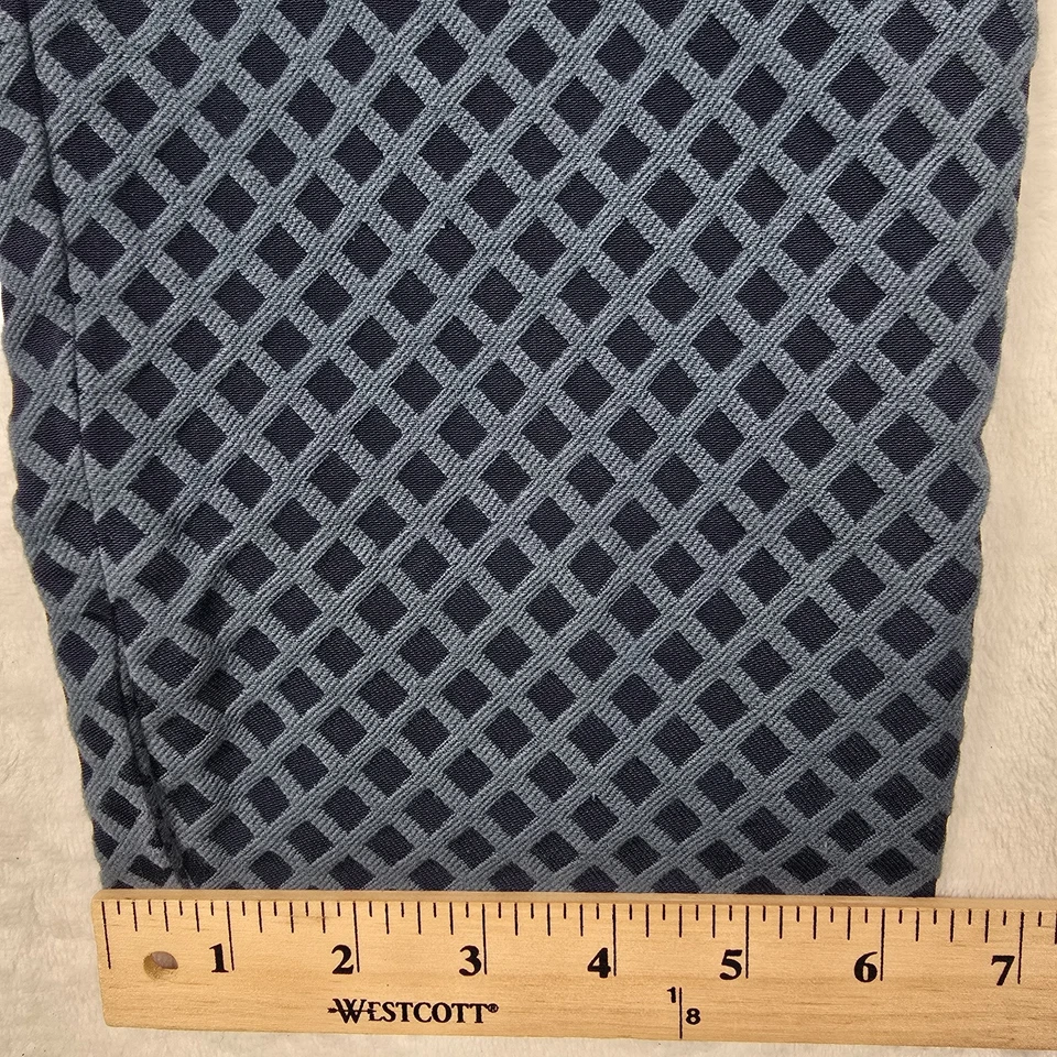  Pantalones informales Banana Republic azules para mujer talla 8 azul estampado de diamantes  Foto 2 de 4