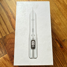Beauty Mole Removal Sweep Spot Pen Facial Massager, USB Rechargeable, LCD, White