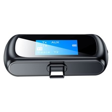 2 In 1 Wireless Audio 3.5mm Aux Adapter Car Bluetooth 5.0 Transmitter Receiver K