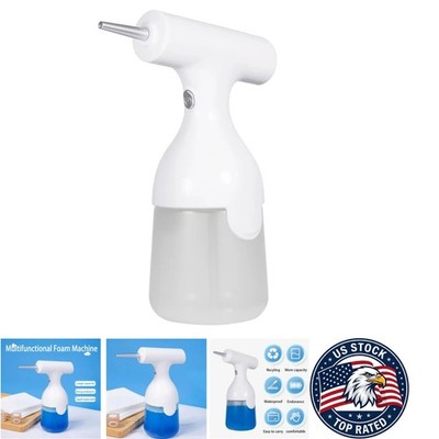 Electric Liquid Foam Dispenser - Automatic Continuous Foaming - Beige