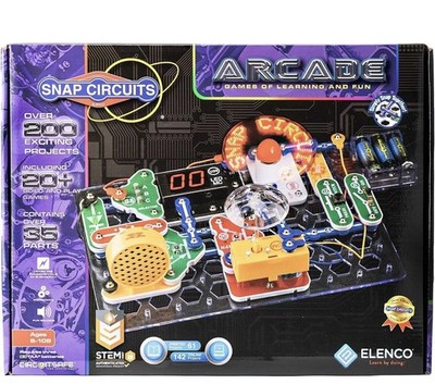 ELENCO Snap Circuits ARCADE Games of Learning STEM Electronics Kit SEALED NEW