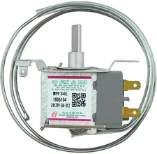 WPF-34E WPF34E Temperature Control Thermostat, 2-Pins Sensor Probe Refrigerat...