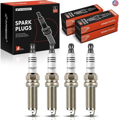A-Premium Iridium Platinum Spark Plugs Compatible with Hyundai Elantra
