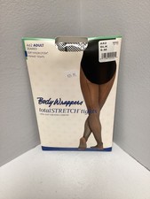New Body Wrappers Black Seamed Fishnets Sizes S/M and L/XL