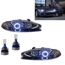 Faro proyector V1 BK LHD para Mitsubishi Eclipse 97-99 para Mitsubishi