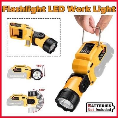 Handheld LED Work Light DCL510 Cordless Flashlight For Dewalt 12V Li-Ion Battery