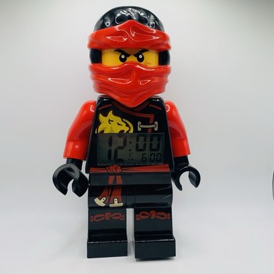 LEGO Ninjago Masters of Spinjitzu Kai Digital LCD Backlight Alarm Clock 