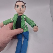 Rare Ben 10 Beanie Baby Plush Soft Toy Cartoon Network 8” Ben Ten Cuddly Toy