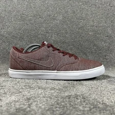 Nike SB Check Solarsoft Skateboarding Athletic Shoes Red 844493-600 Mens Sz 11