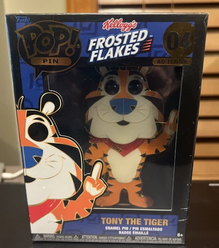 Tony the Tiger Funko Pop Pin #04 Funko Ad Icons Kellogg’s Frosted Flakes 2023