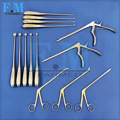 Laminectomy Instruments Set of 14 PCs Orthopedic, Spine Surgery Instruments Set