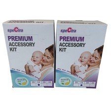 Spectra Premium Accessory Kit for S1 S2 Breast Pump 24mm Flange 2 Pack MM012340