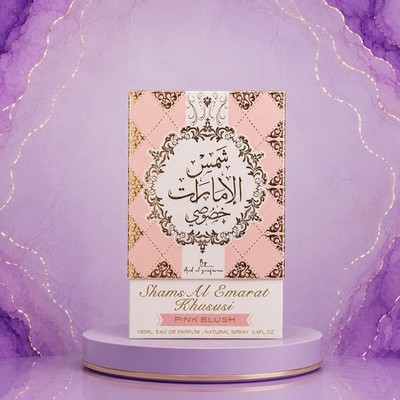 Ard Al Zaafaran Shams Al Emarat Khususi Pink Blush Eau de Parfum Spray 3.4oz