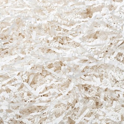 2 LB Crinkle Cut Paper Shred White Crinkle Shredded Paper - Gift Box Baskets ...