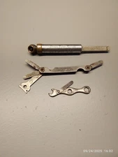 VINTAGE CHAMPION SPARK PLUG GAP TOOL. MAGNETO SPANNERS . SCHRADER BALLOON GAUGE