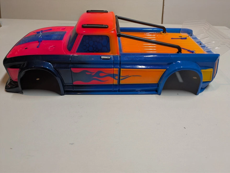 Arrma INFRACTION 6s - Body Shell CUSTOM painted roll cage Street Bash ARA7615V2 - Image 3 of 4