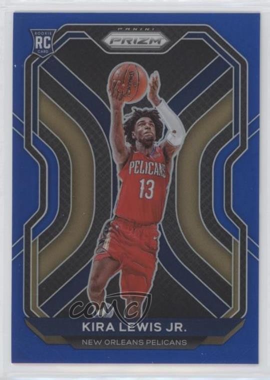 2020-21 Panini Prizm Blue Prizm 48/199 Kira Lewis Jr #272 Rookie RC 0m1w