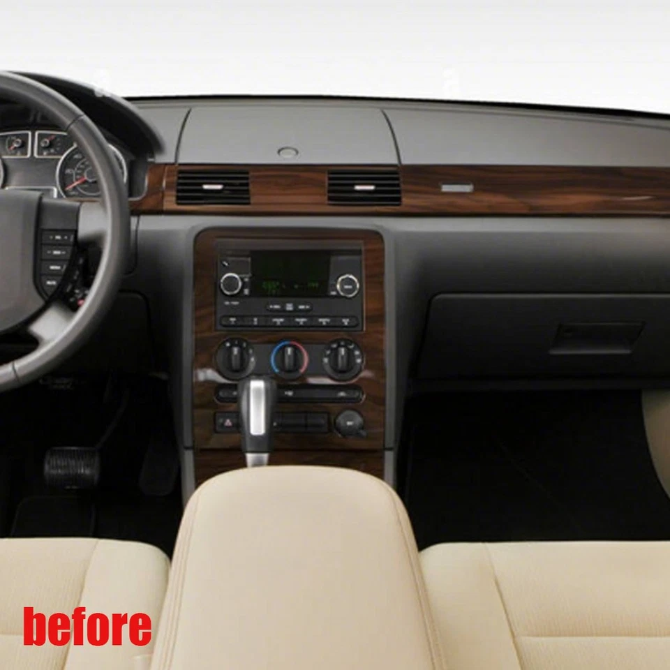 Radio Apple Carplay GPS WIFI con cámara Android 13 navegación para Ford Taurus 2008-2009 Foto 3 de 4