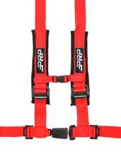 Prp Seats 4.2 Harness For Off-road Vehicles - Red 4-point Safety Belt Prp Seats 4.2 Harness For Off-road Vehicles - Red 4-point Safety Belt