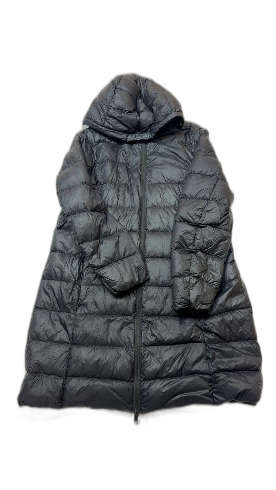 Marks & Spencer Black Polyester Puffer Coat size 18 Womens Casual Classic