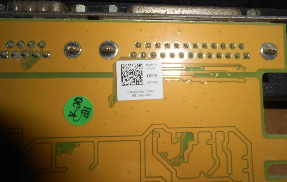 Tarjeta de interfaz Sunix Dell 0GP385 RK-6669 CN-0GP385-13740-180-0689-A00/26T-1666 Foto 3 de 4