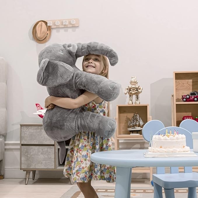 Homily Stuffed Elephant Plush Animal Toy 24 INCH With Free Shipping