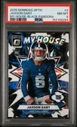 2025 Panini Optic Jaxson Dart Rookie My House Insert Black Pandora /149 PSA 8