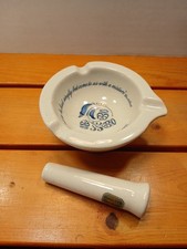 Vintage Merck Sharp & Dohme Advertising Mortar $ Pestle Set