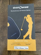 GolfSense Schwunganalysator Revolutionärer 3D Bewegungssensor Apple & Android