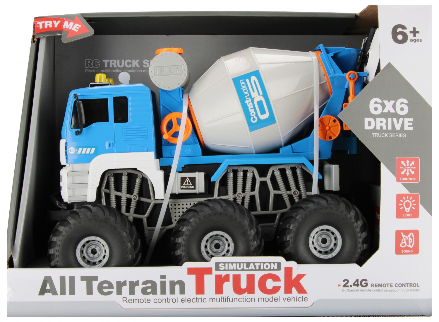 5905523637908 Auto ciarowe Betoniarka zdalnie sterowane MEGA CREATIVE 542760 M 14090₽