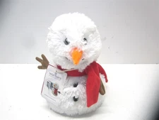 Warmies 10.5" Heatable Weighted Snowman Scented with Real French Lavender Plush