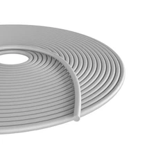 Backer Rod, 1/4" Diameter x 16.4' Length Gray EPDM Rubber Caulk Saver for Gap...