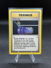 Pokémon TCG Base Set Defender #80/102 Unlimited Uncommon Vintage 1999 LP/MP