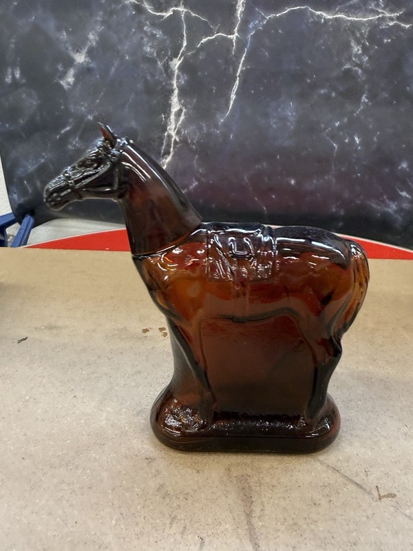 Avon HORSE DECANTER 5 Fl. Oz. Leather After Shave