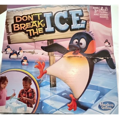 Hasbro Don't Break the Ice Game Kids OS Blue Good Penguin Suspense Game
