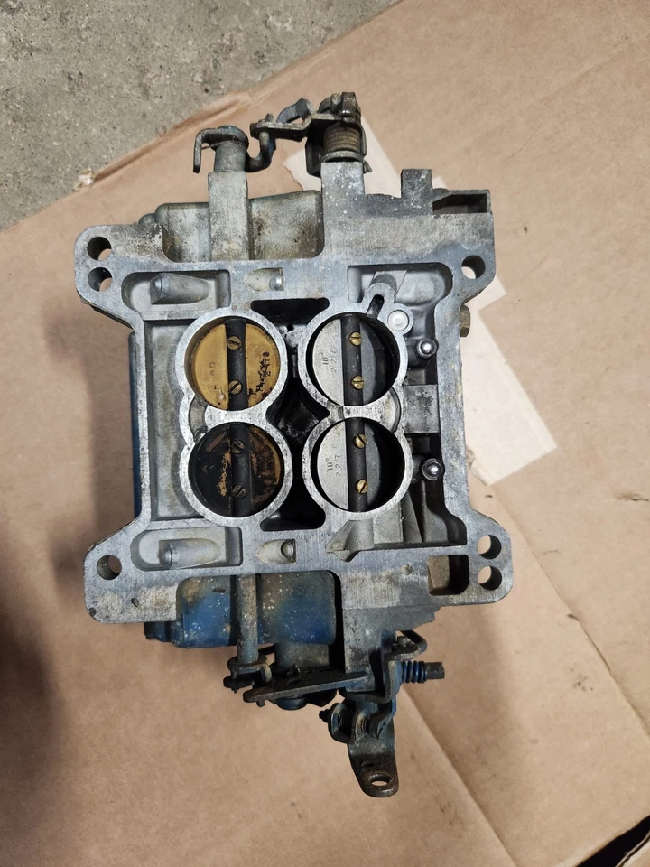 Carburador 400 cfm Carter AFB 1960 Dodge Dart 318 4 barriles 4BBL BBO 2991S EE. UU. 60 Foto 3 de 4