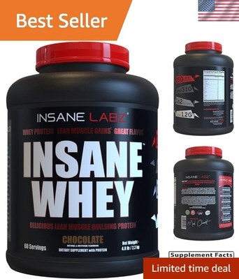 Delicious Chocolate Whey Protein - 25g Protein, 60 Servings for Muscle Recovery