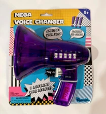 Toysmith Tech Gear Multi Voice Changer – Amplifies with 8 Fun Effect