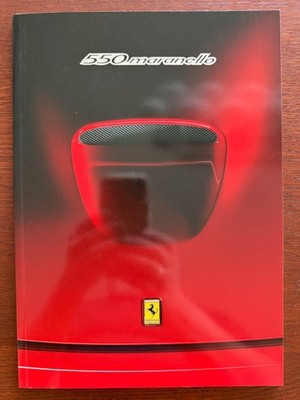 Prospekt / brochure Ferrari 550 Maranello MY 2001